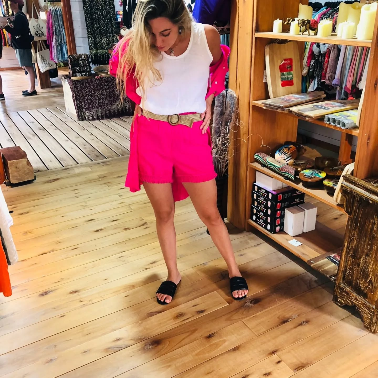 Conjunto Rosa Vibrante